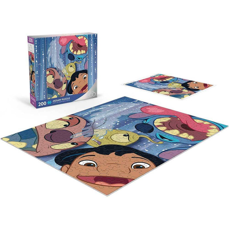 Ceaco Disney 100th Celebration Lilo and Stitch Selfie 200 Piece Jigsaw