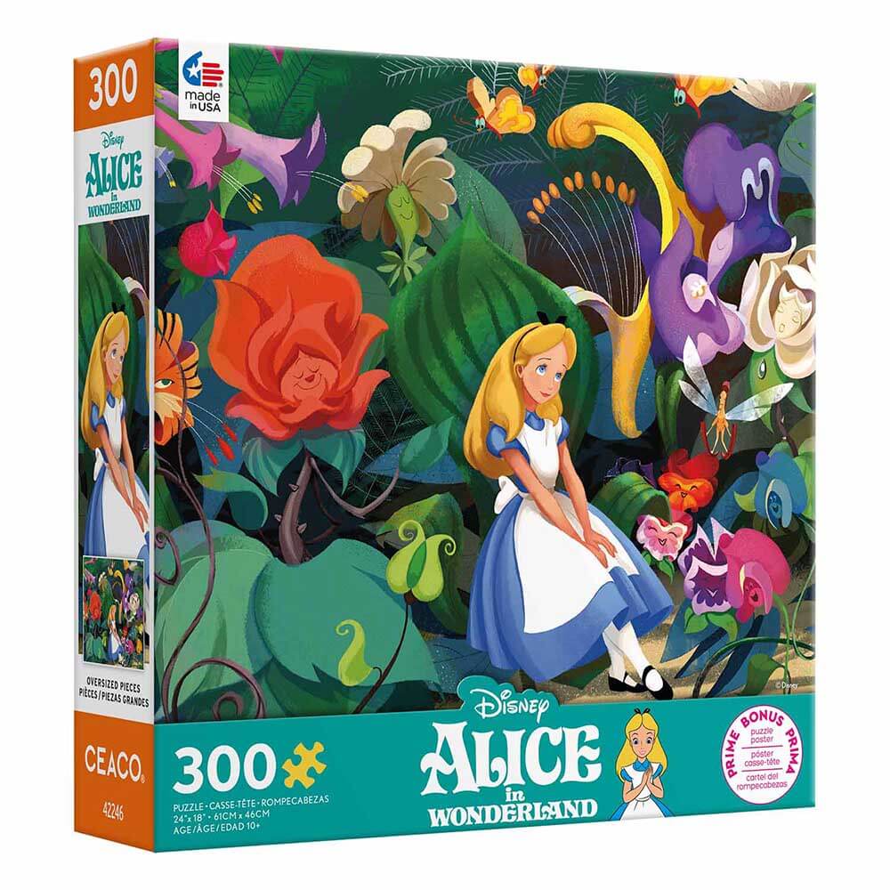 Ceaco Disney Alice in Wonderland 300 Piece Jigsaw Puzzle
