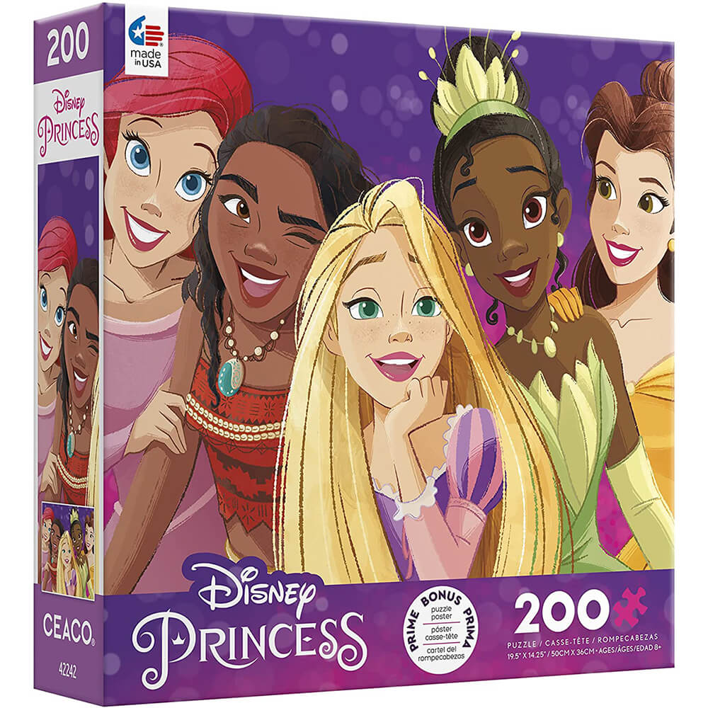 Ceaco Disney Friends Princess Party 200 Piece Jigsaw Puzzle