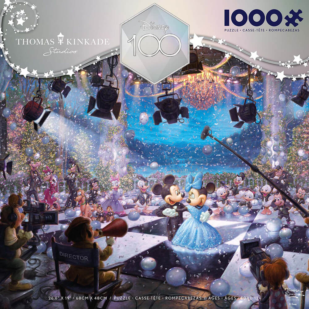 Ceaco Thomas Kinkade Disney 100th Celebration 1000 Piece Jigsaw Puzzle