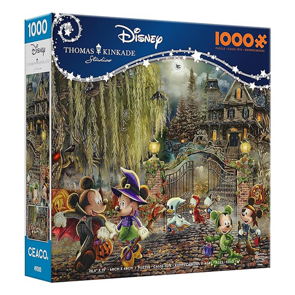 Ceaco - Thomas Kinkade - Disney - Mickey & Minnie in Italy Ceaco - Thomas Kinkade - Disney - Mickey & Minnie in Italy