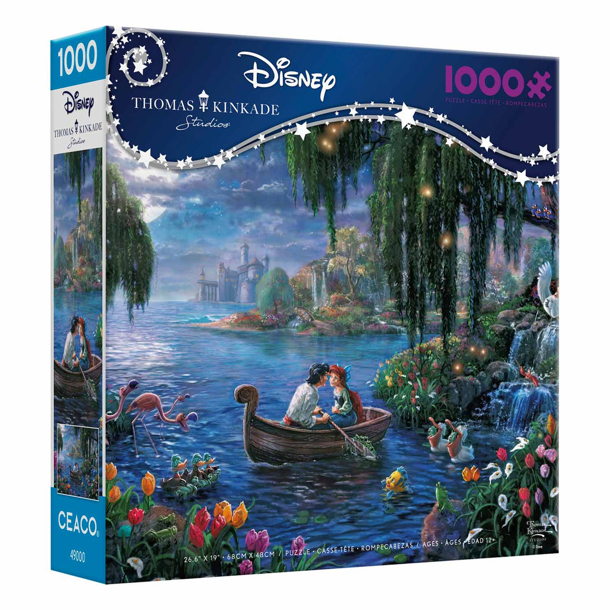 Ceaco Thomas Kinkade Disney's The Little Mermaid II 1000 Piece Jigsaw ...