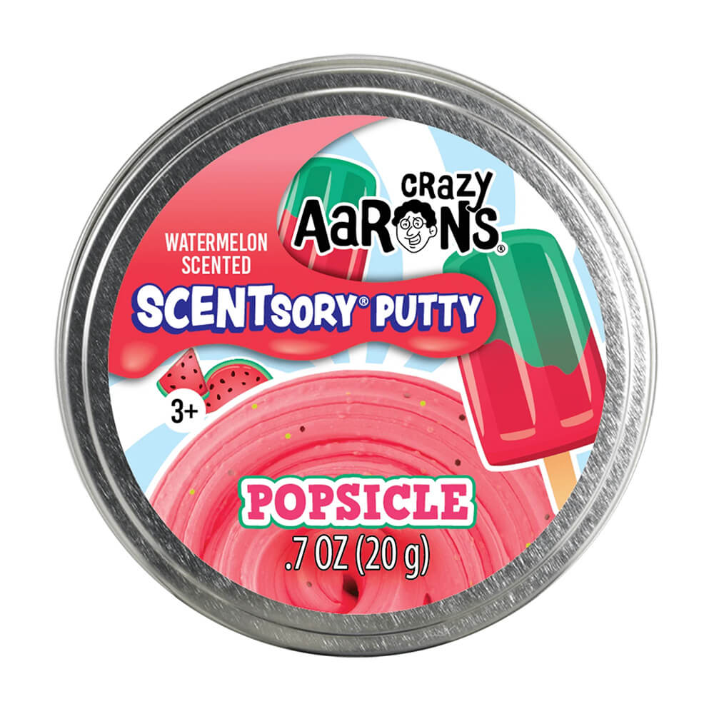 Crazy Aaron's SCENTsory Popsicle Thinking Putty 2.75" Tin