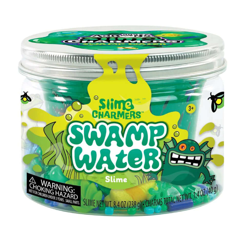 Crazy Aaron's Slime Charmers Swamp Water Slime 10 Ounce Jar
