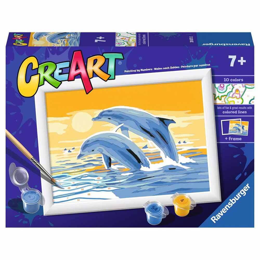CreArt Delightful Dolphins Paint Set