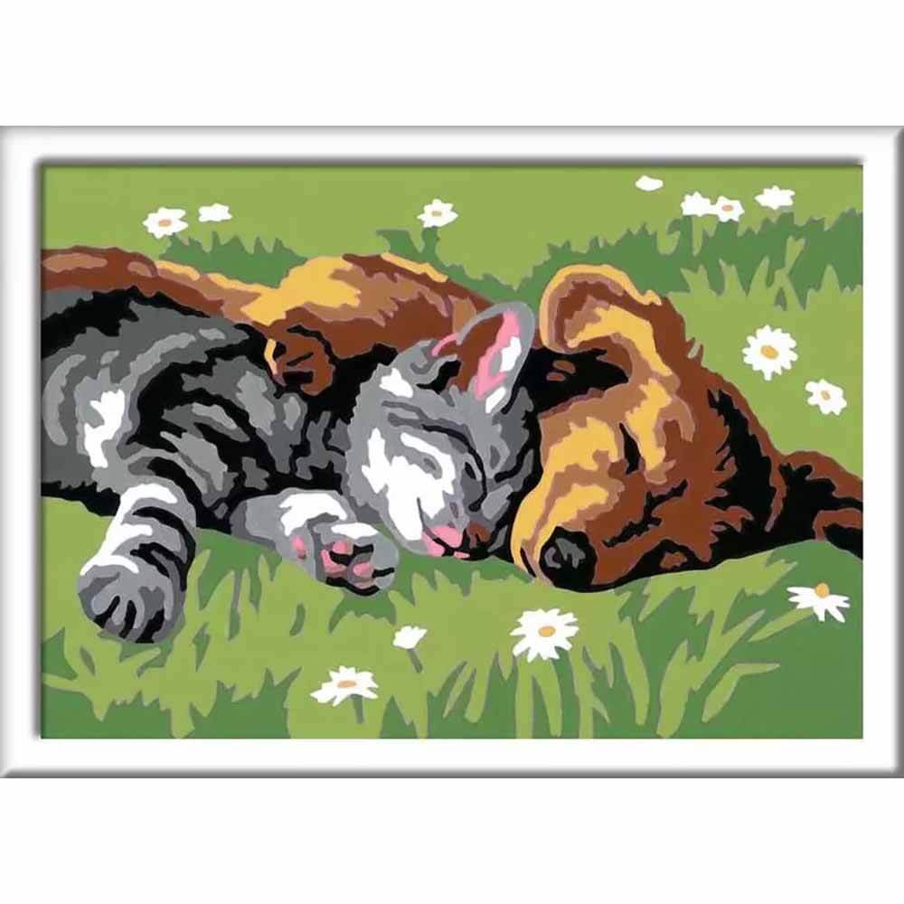 CreArt Sleeping Cats and Dogs Paint Set