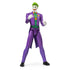 Joker 12-inch DC Comics action figure in fighting stance with clenched fists, dressed in purple tailcoat suit with green vest and orange bow tie.