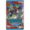 Front of Digimon Card Game EX-09 Versus Monsters English version booster pack, featuring a fierce armored Digimon with sharp claws and vibrant colors, designed for ages 6 and up with 12 collectible cards inside.