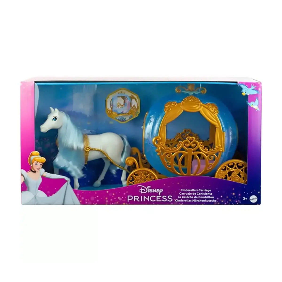 Dinsey Princess Cinderella's Carriage Playset packaging