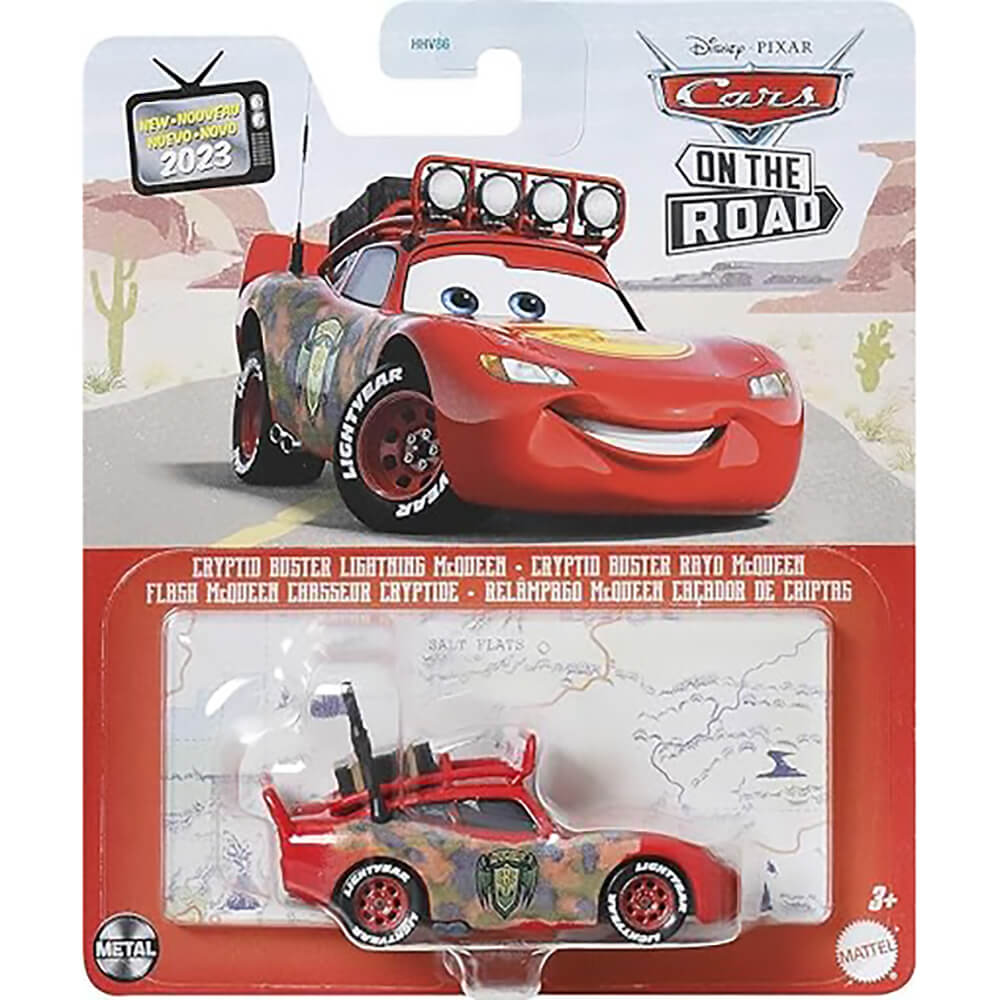 Disney and Pixar Cars Cryptid Hunter Lightning McQueen Vehicle