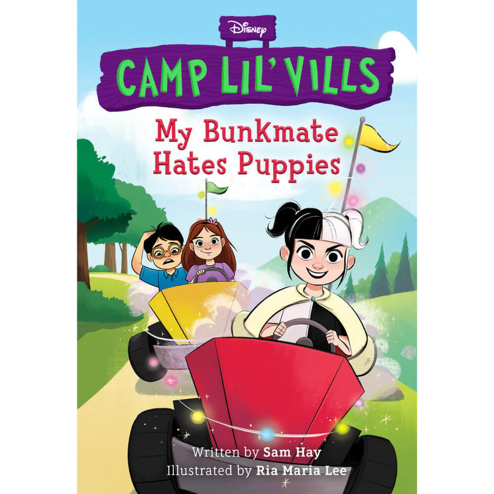 Disney Camp Lil' Vills: My Bunkmate Hates Puppies (Hardcover) - Front book cover.