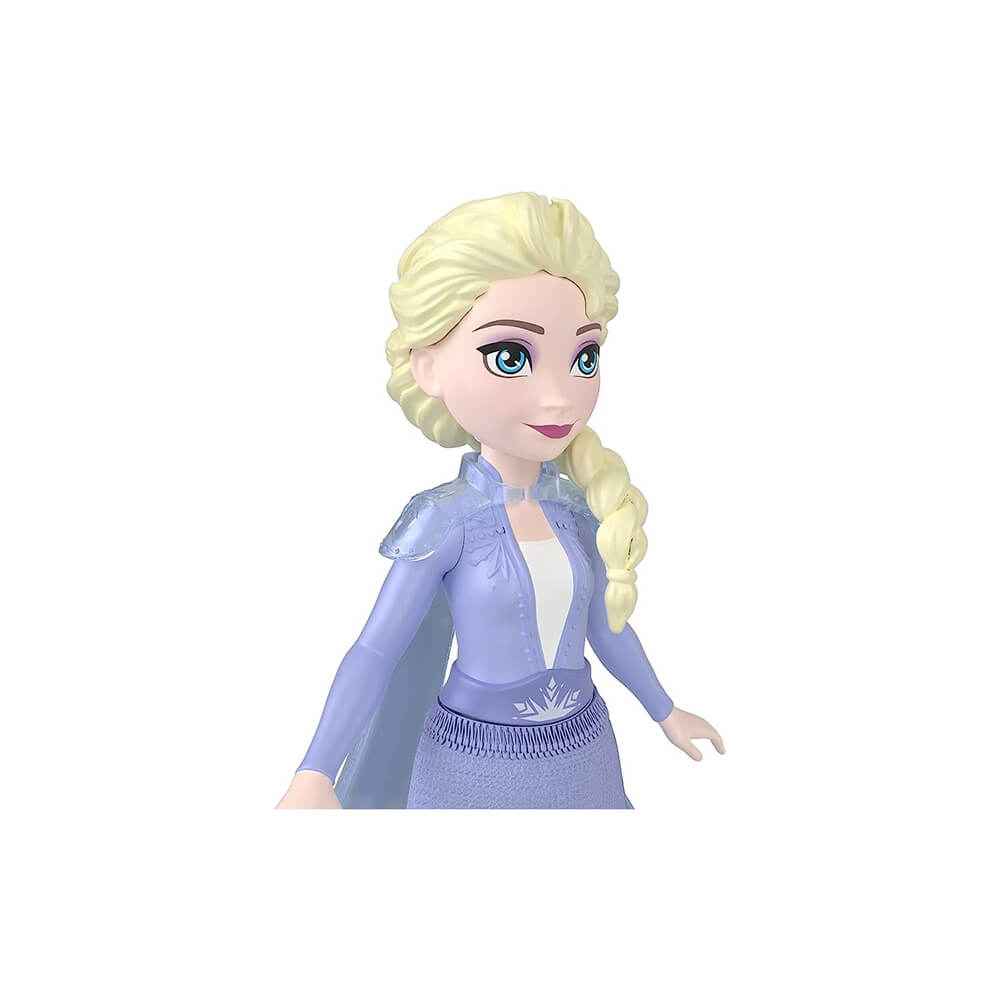 Disney Frozen 2 Elsa Small Doll side view of face