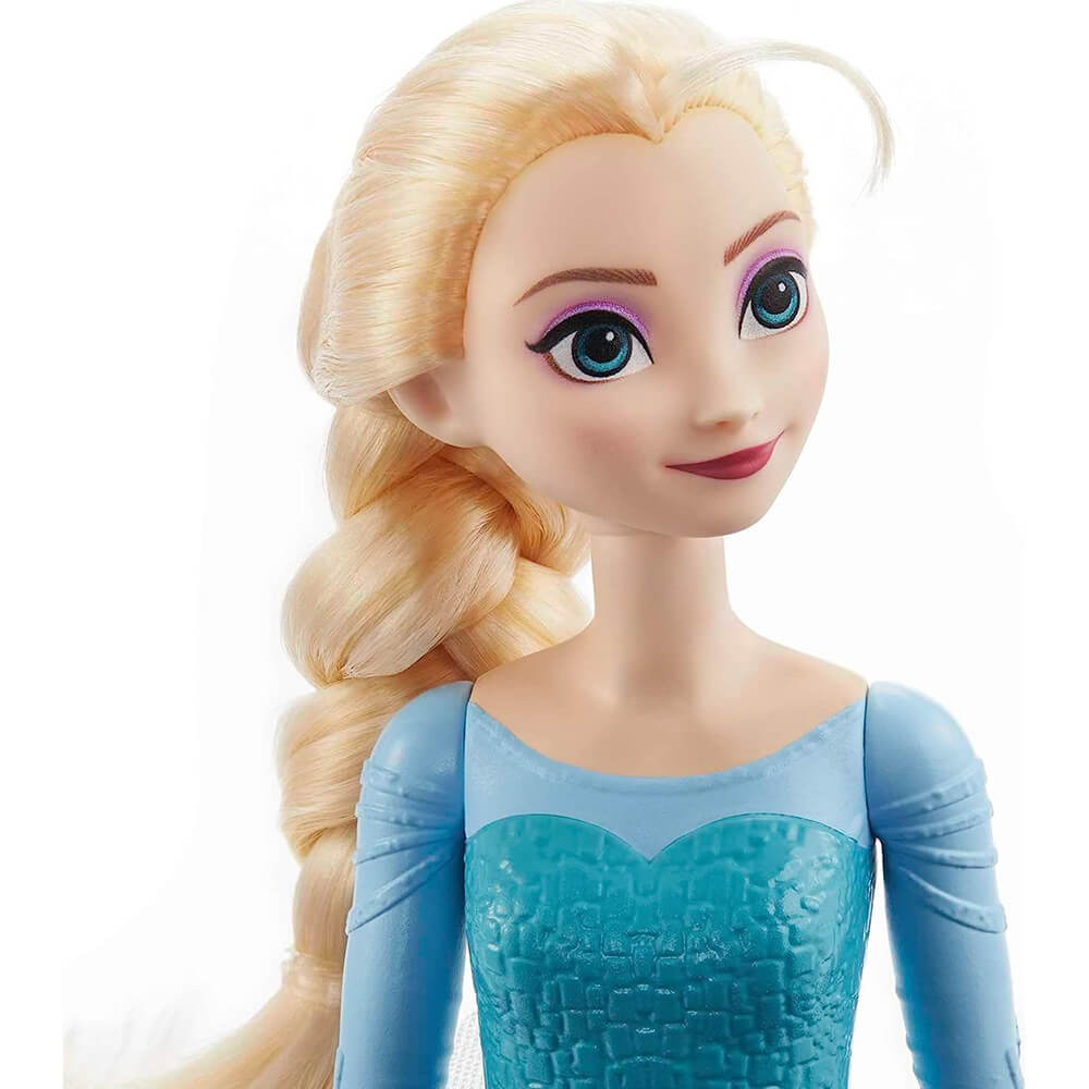 Disney Frozen Elsa Fashion Doll close up of Elsa's face