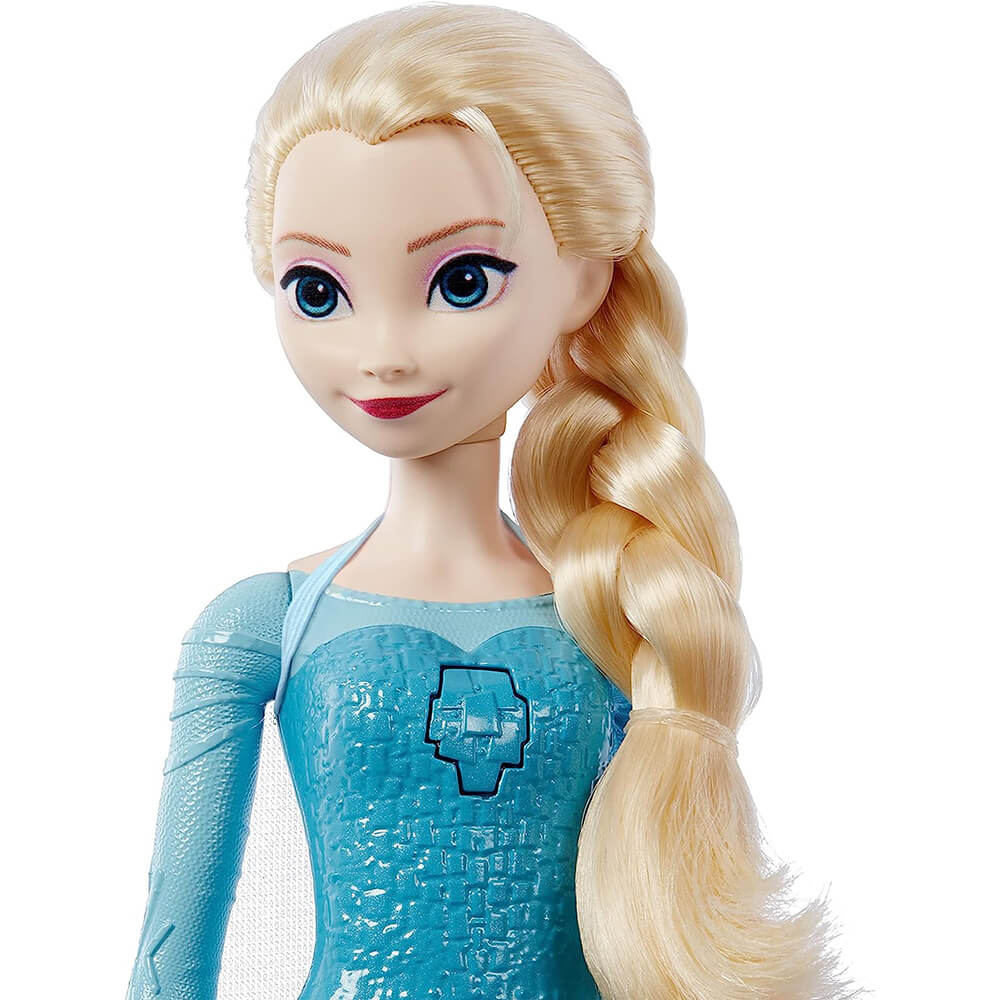 Disney Frozen Singing Elsa Doll close up of her face