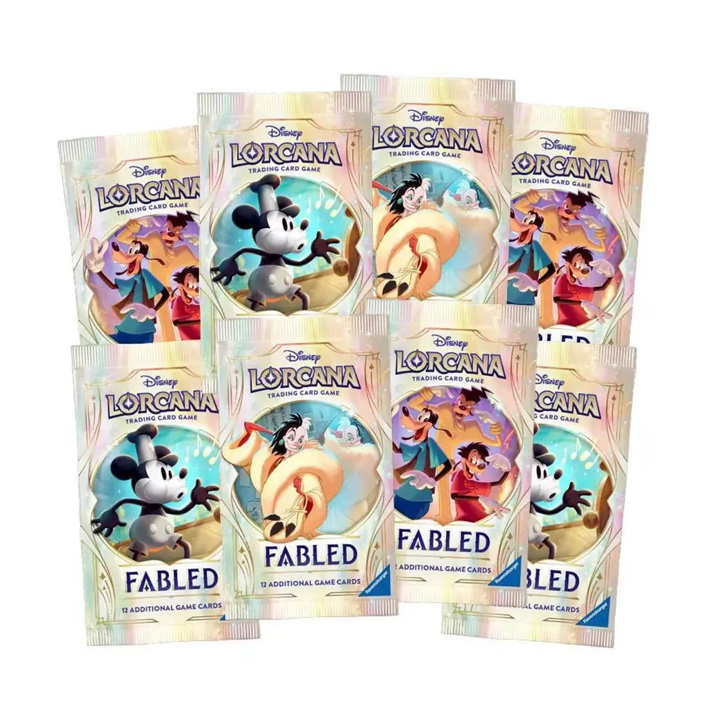 shop deals on disney lorcana fabled booster box Disney Lorcana TCG Fabled Illumineer's Trove – Maziply Toys