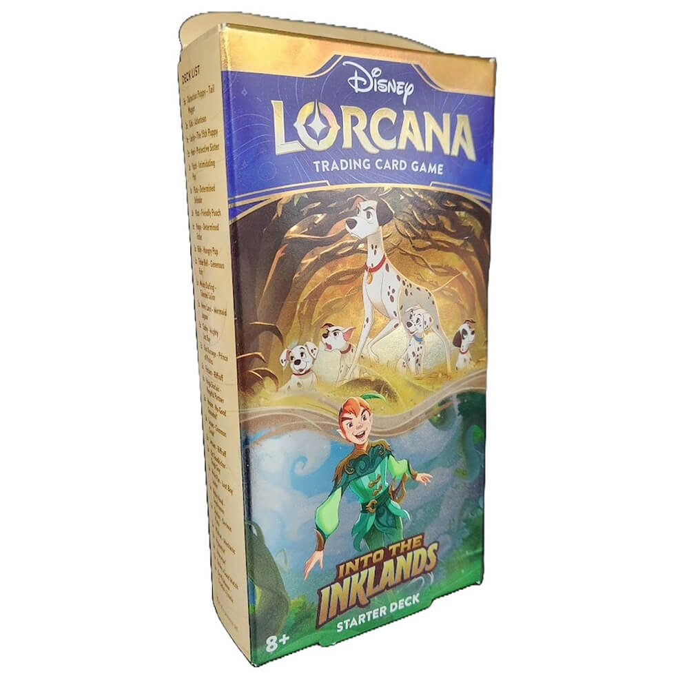 Disney Lorcana TCG Into the Inklands Amber and Emerald Starter Deck