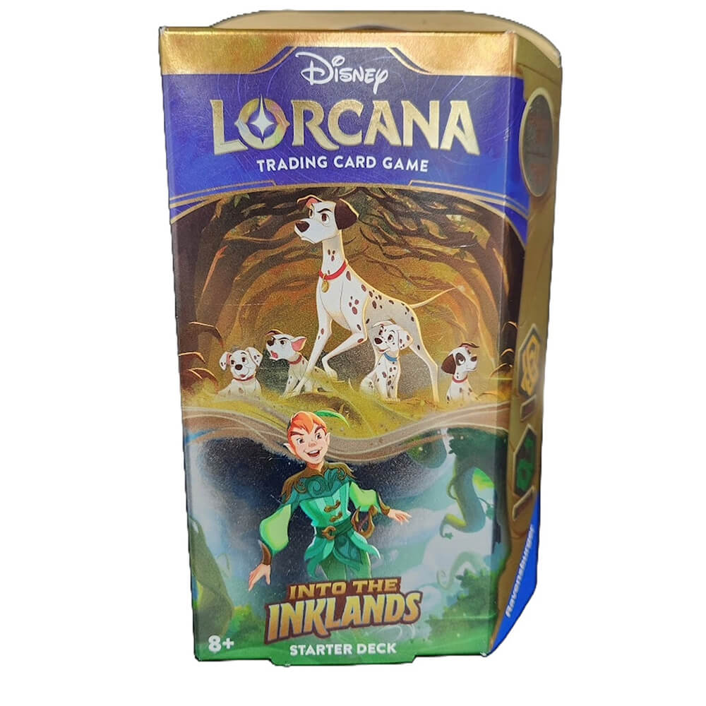 Disney Lorcana TCG Into the Inklands Amber and Emerald Starter Deck