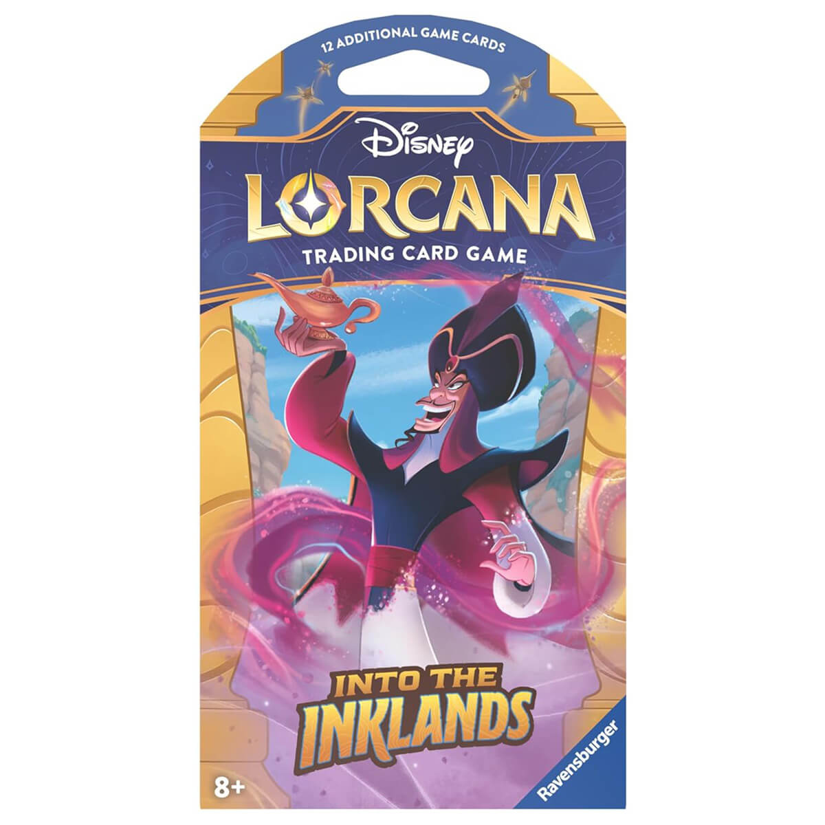 Disney Lorcana TCG Into the Inklands Sleeved Booster Pack (12 Cards) jafar