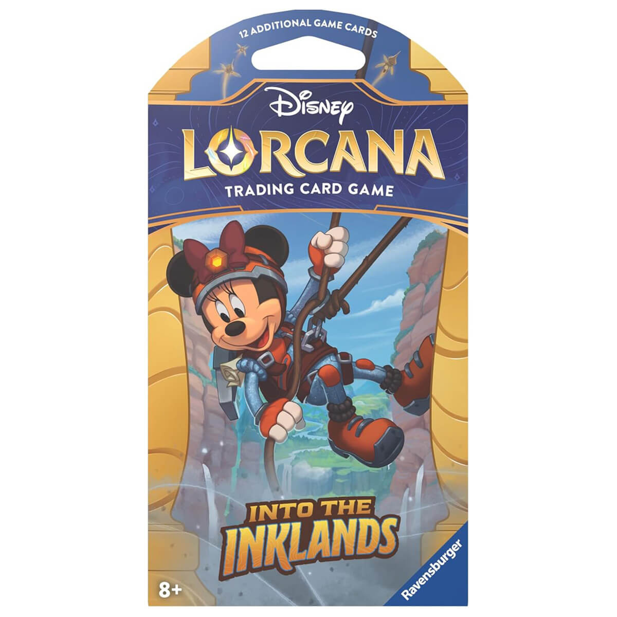 Disney Lorcana TCG Into the Inklands Sleeved Booster Pack (12 Cards) minnie pack