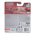 Back of Disney Pixar Cars Lightning McQueen with Shovel packaging showing product details, multilingual text, recycling icons, and small image of red race car diecast with gray shovel.