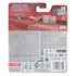 Back of Disney Pixar Cars Lightning Ramone diecast toy packaging with red design, branding logos, character image, product safety warnings, and multilingual text displayed on cardboard backing.