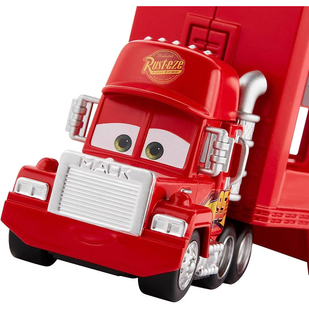 Disney Pixar Cars Mack Mini Racers Hauler truck face