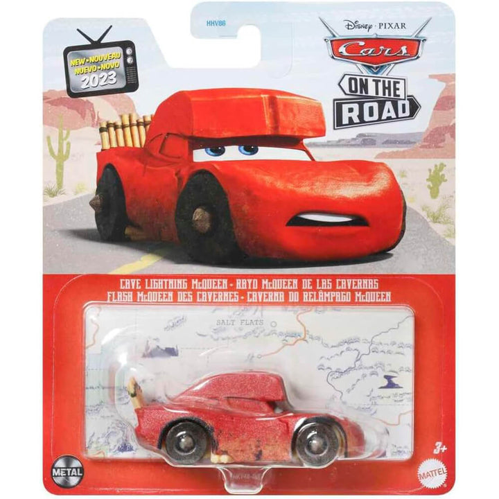 Disney Pixar Cars On the Road Cave Lightning McQueen 1:55 Scale Vehicle ...