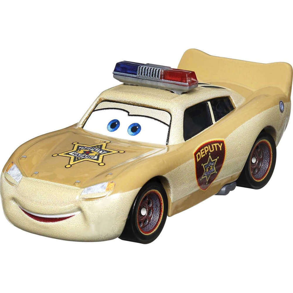 Disney Pixar Cars On the Road Lightning McQueen Deputy Hazzard 1:55 Scale Vehicle