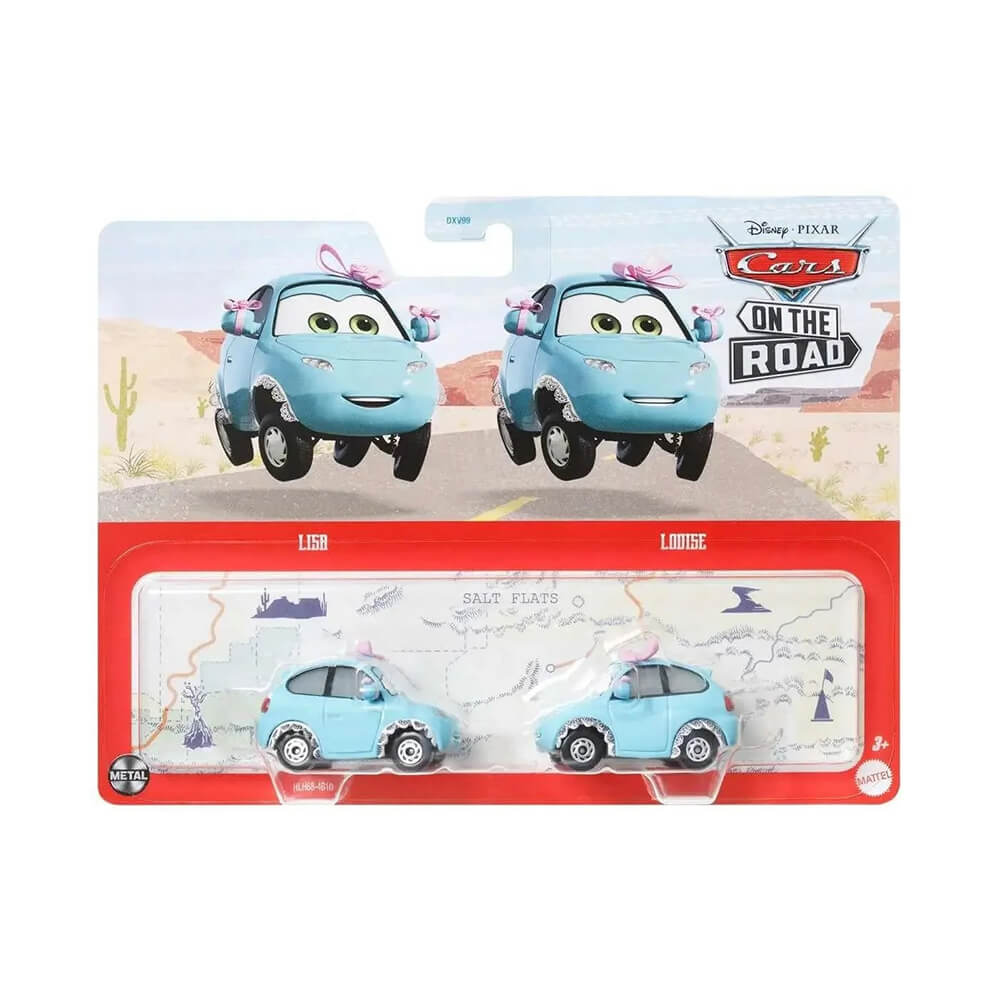 Disney Pixar Cars On the Road Lisa and Louise 2-Car Pack