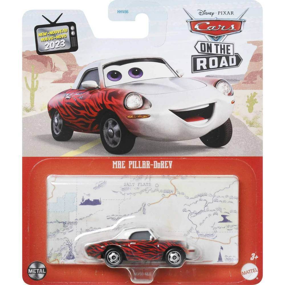 Disney Pixar Cars On the Road Mae Pillar-DuRev 1:55 Scale Vehicle