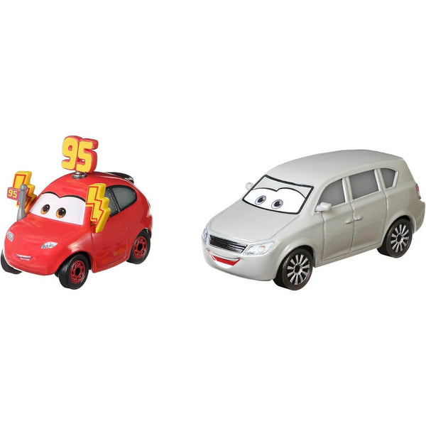 Disney Pixar Cars Race Maddy McGear & Maddy's Dad 2-Pack – Maziply