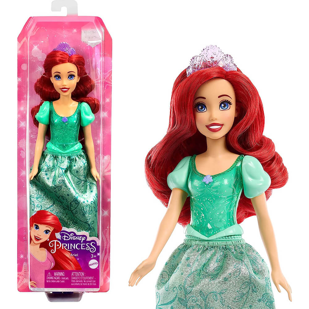 Disney Princess Ariel Fashion Doll in Green Dress with packaging