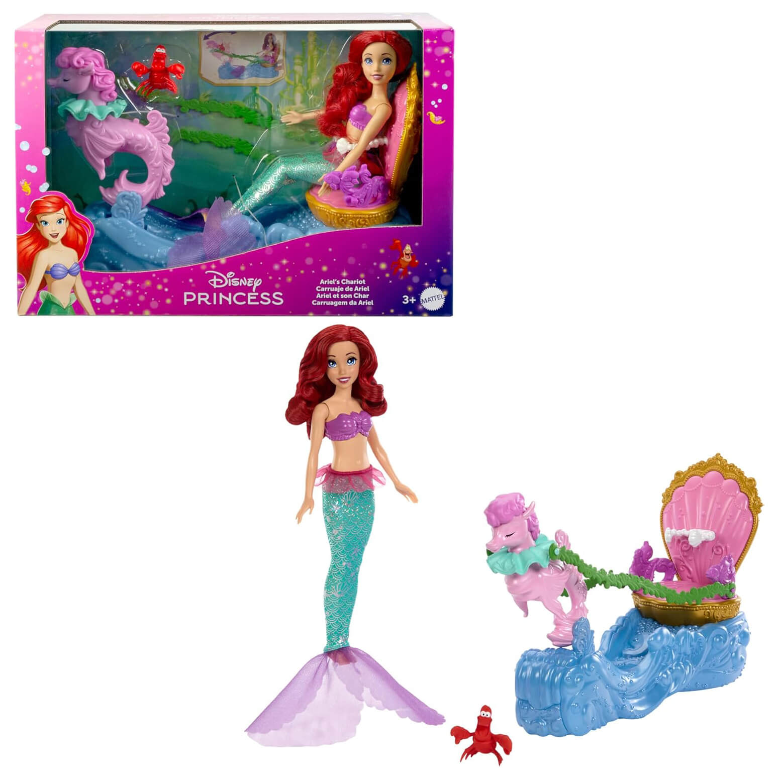 Disney Princess Ariel's Chariot Playset