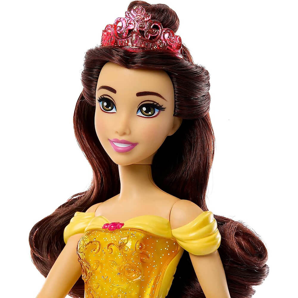 Disney Princess Belle Fashion Doll close up on Belle's face