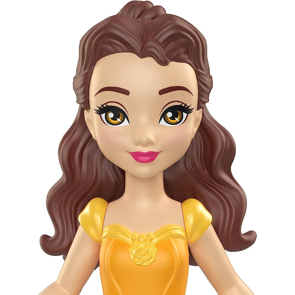 Disney Princess Belle Small Doll close up of her face