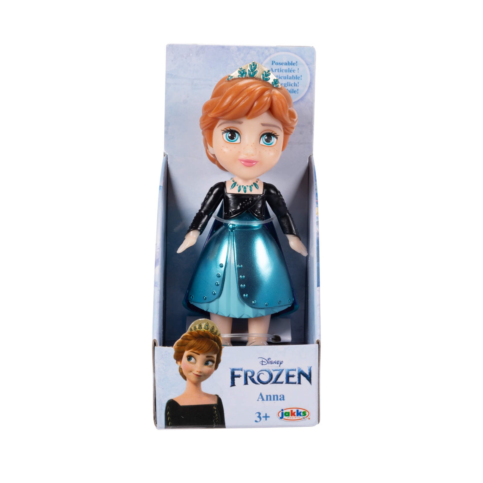 Disney Princess Mini 3-Inch Frozen Coronation Anna Figure