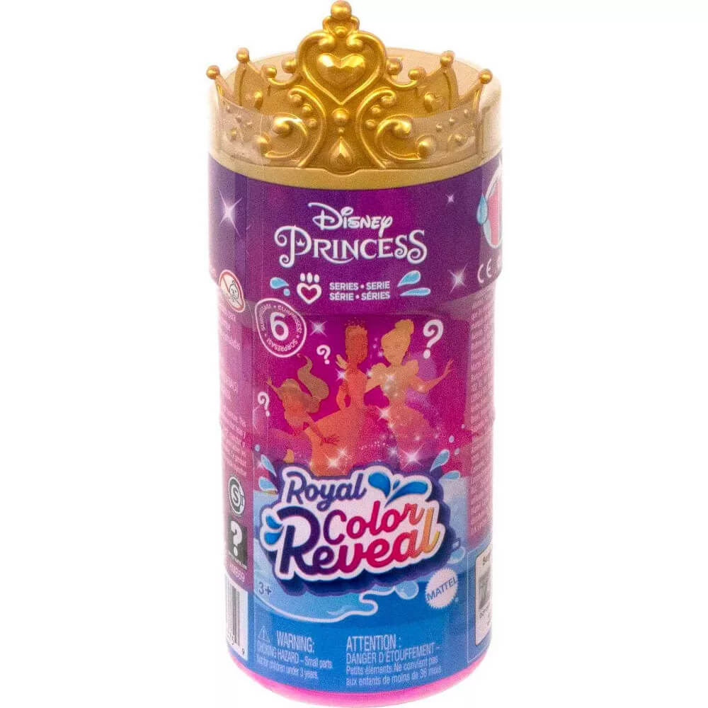 Disney Princess Royal Color Reveal Doll Packaging