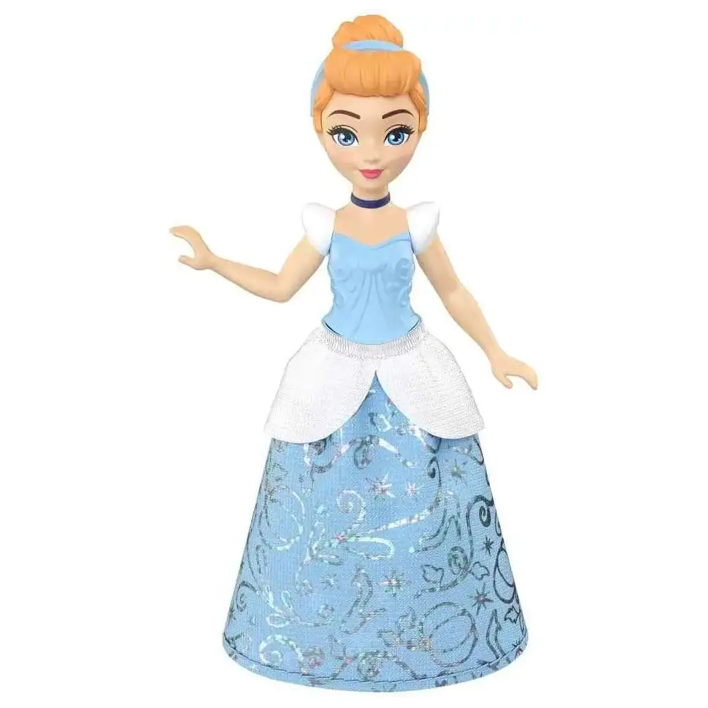 Disney Princess Sparkling Blue Dress Cinderella 3.5-Inch Doll