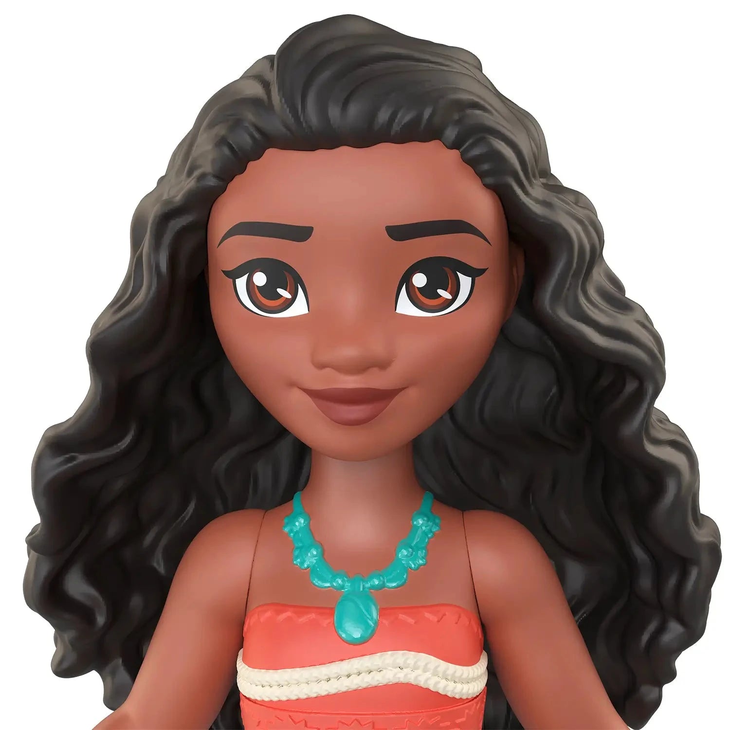 Disney Princess Sparkling Orange Dress Moana 3.5-Inch Doll