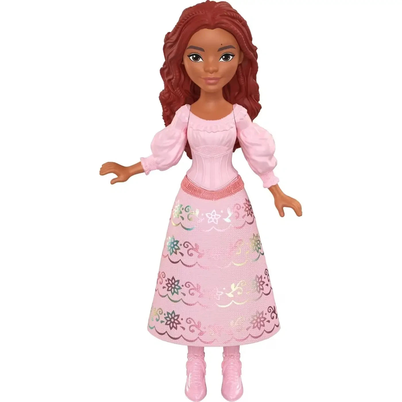 Disney Princess Sparkling Pink Dress Ariel 3.5-Inch Doll
