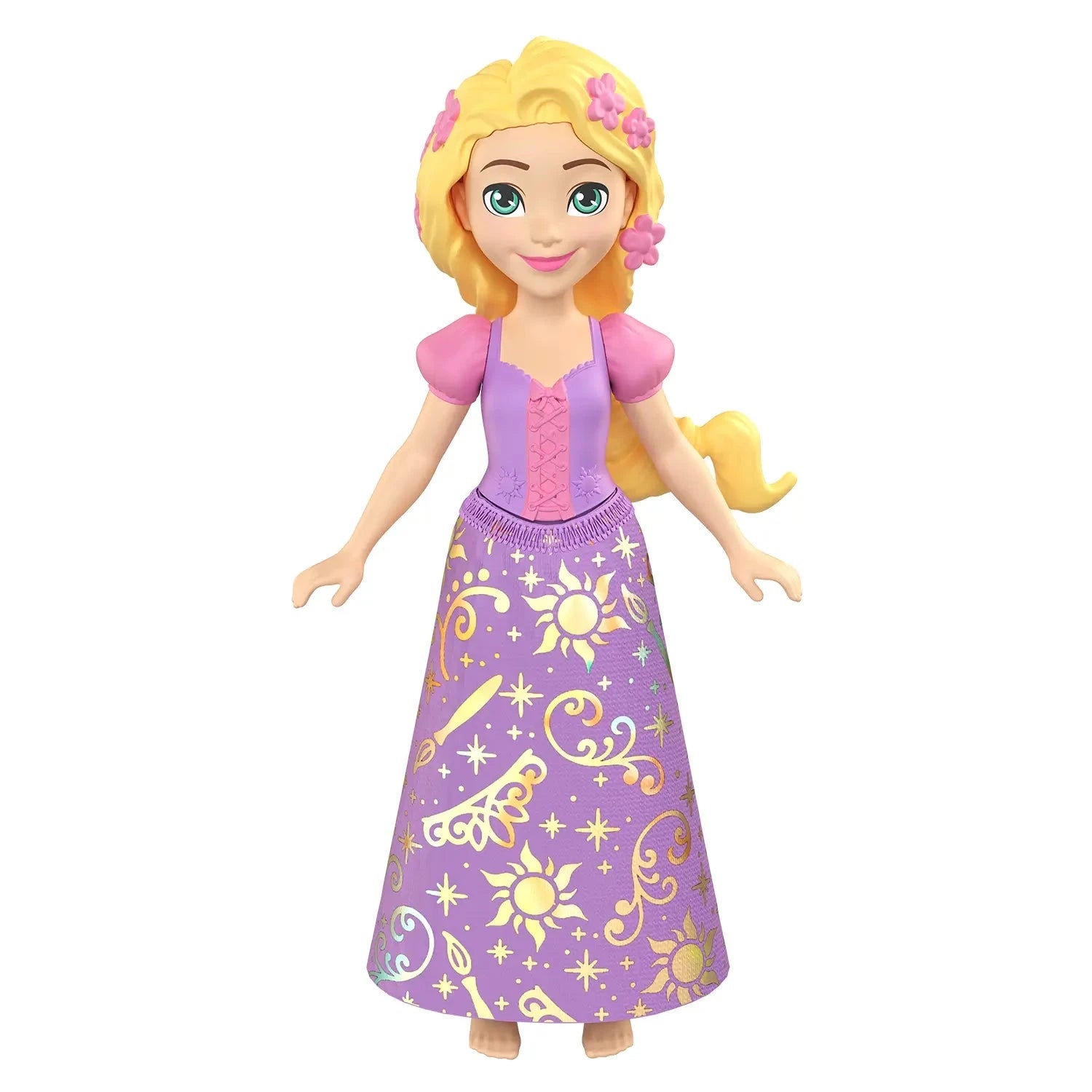 Disney Princess Sparkling Purple Dress Rapunzel 3.5-Inch Doll