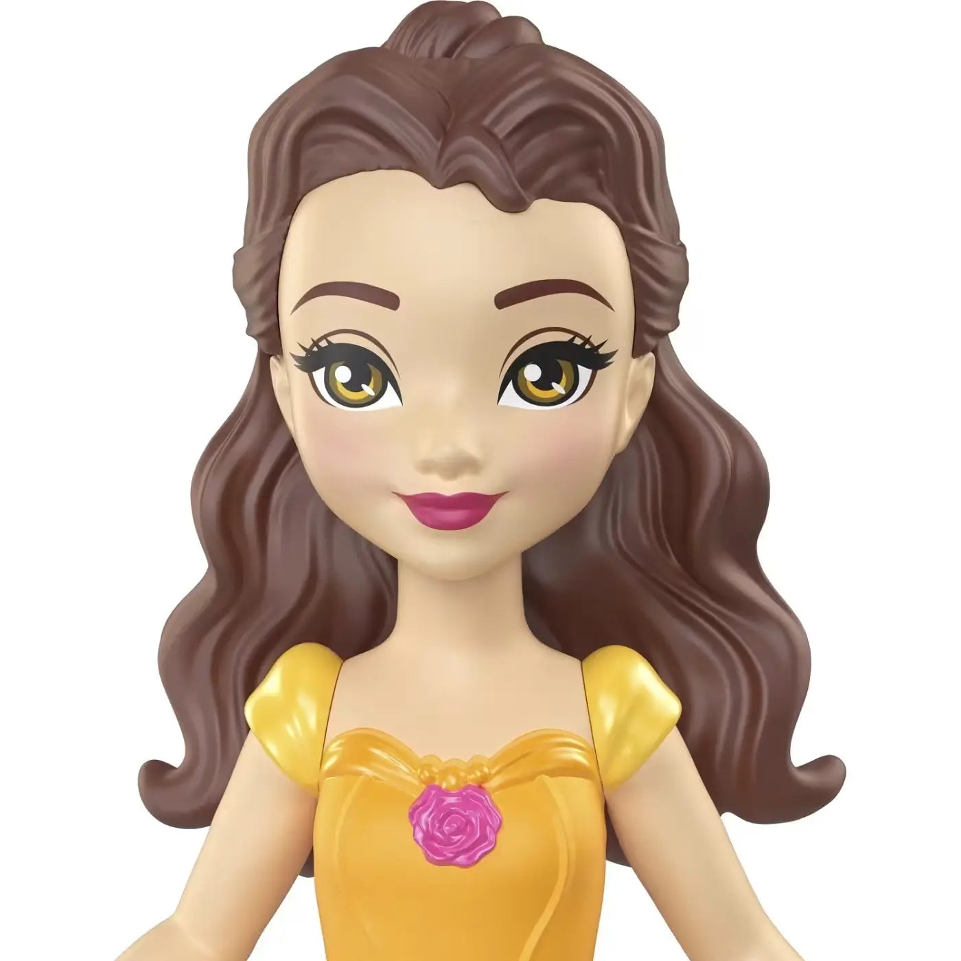 Disney Princess Sparkling Yellow Dress Belle 3.5-Inch Doll