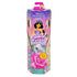 Disney Princess Spin & Reveal Jasmine doll in tall pink and purple packaging with floral designs, spinner feature, and hidden surprises