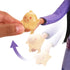 Close-up of Disney Wish Singing Asha of Rosas doll’s hand holding clip-on glittery Star figure, demonstrating arm movement function for music interaction.