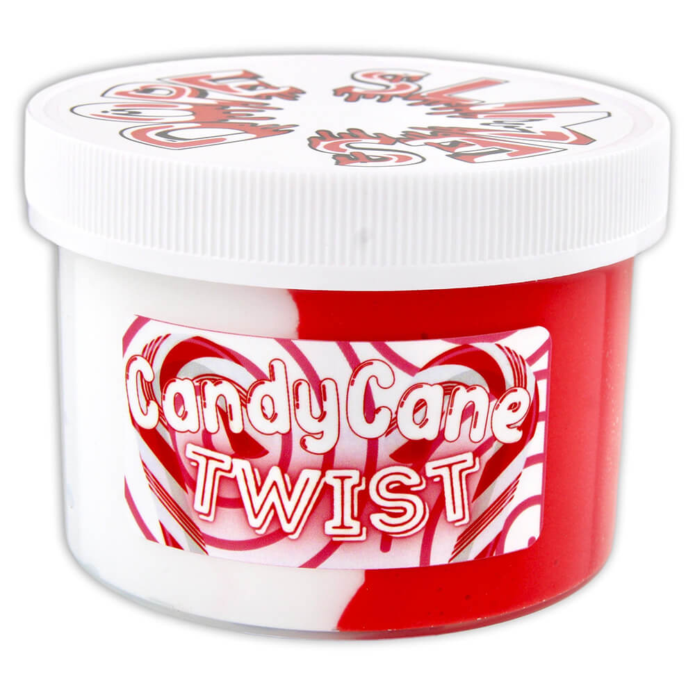 image of Dope Slimes Candy Cane Twist Slime