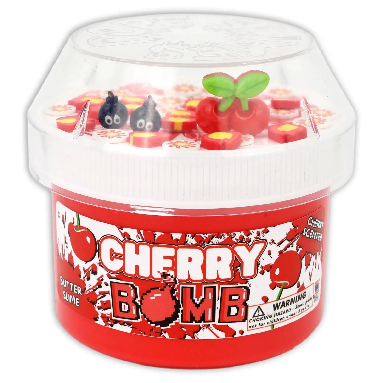 Dope Slimes Cherry Bomb Butter Slime