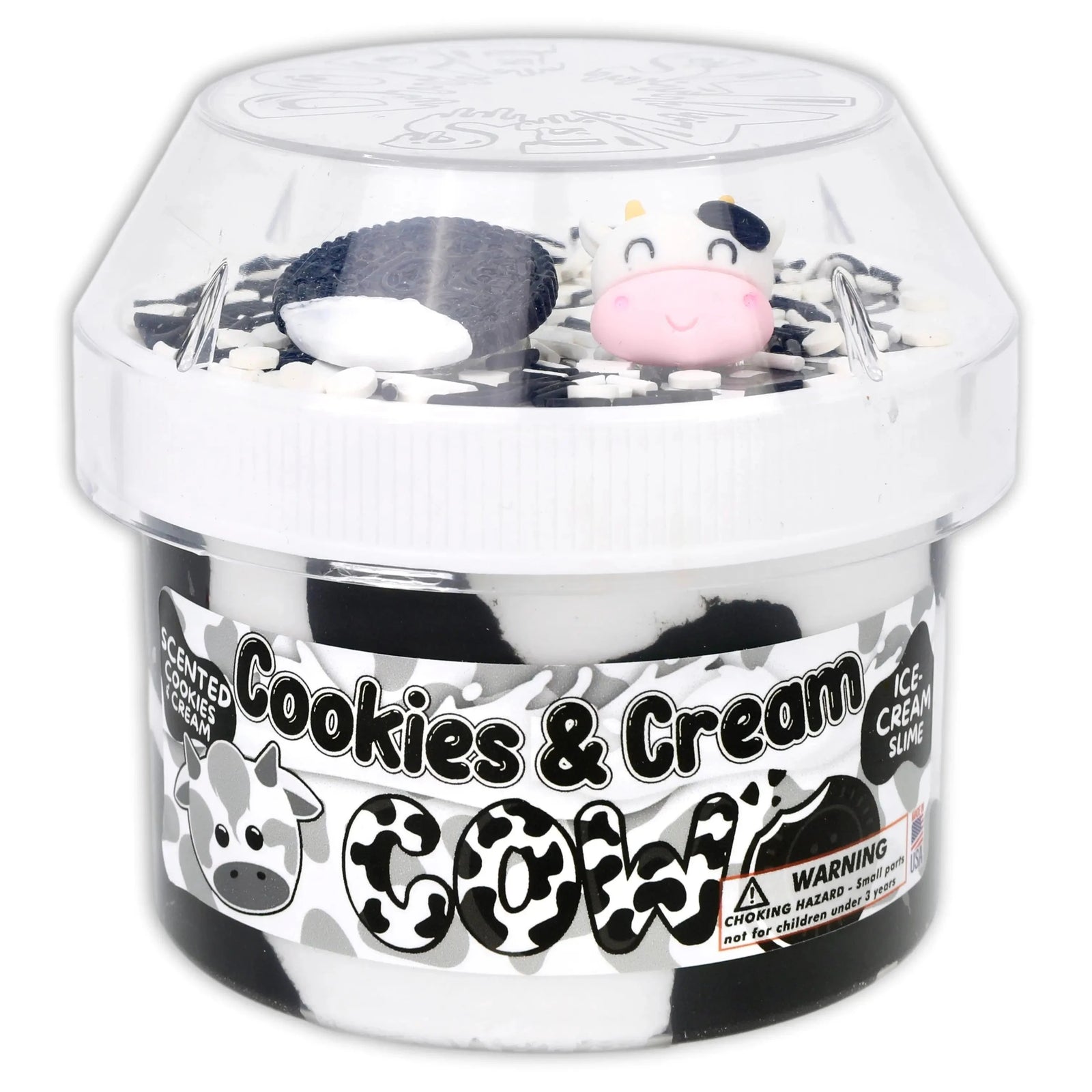 Dope Slimes Cookies & Cream Cow Ice Cream Slime