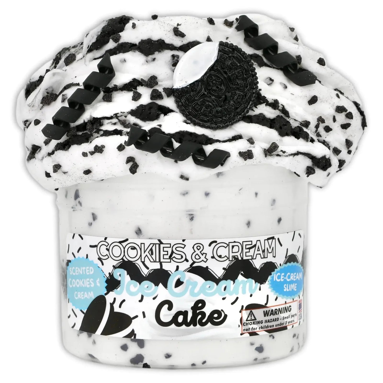 Dope Slimes Cookies & Cream Ice Cream Cake Ice Cream Slime