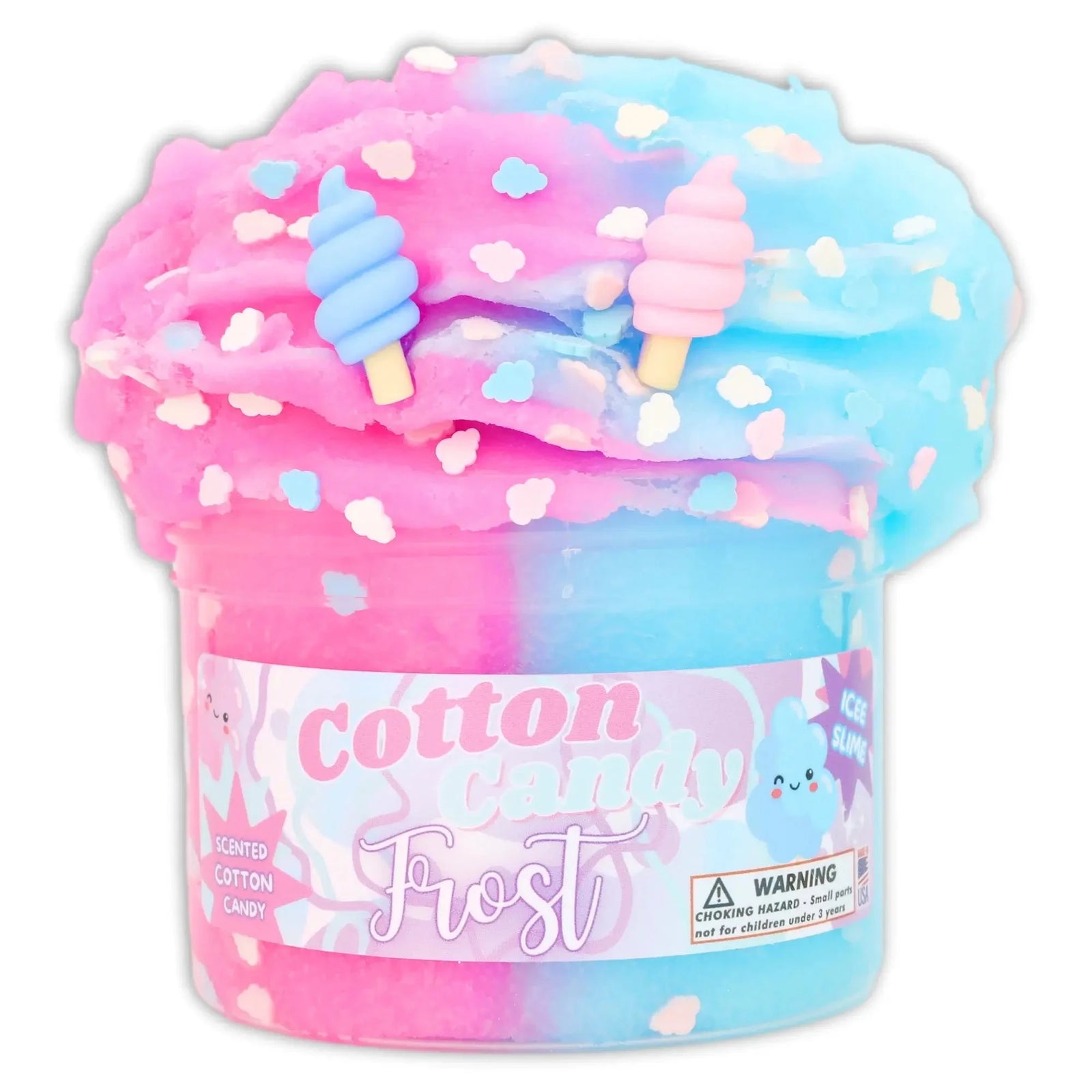 Dope Slimes Cotton Candy Frost Icee Slime