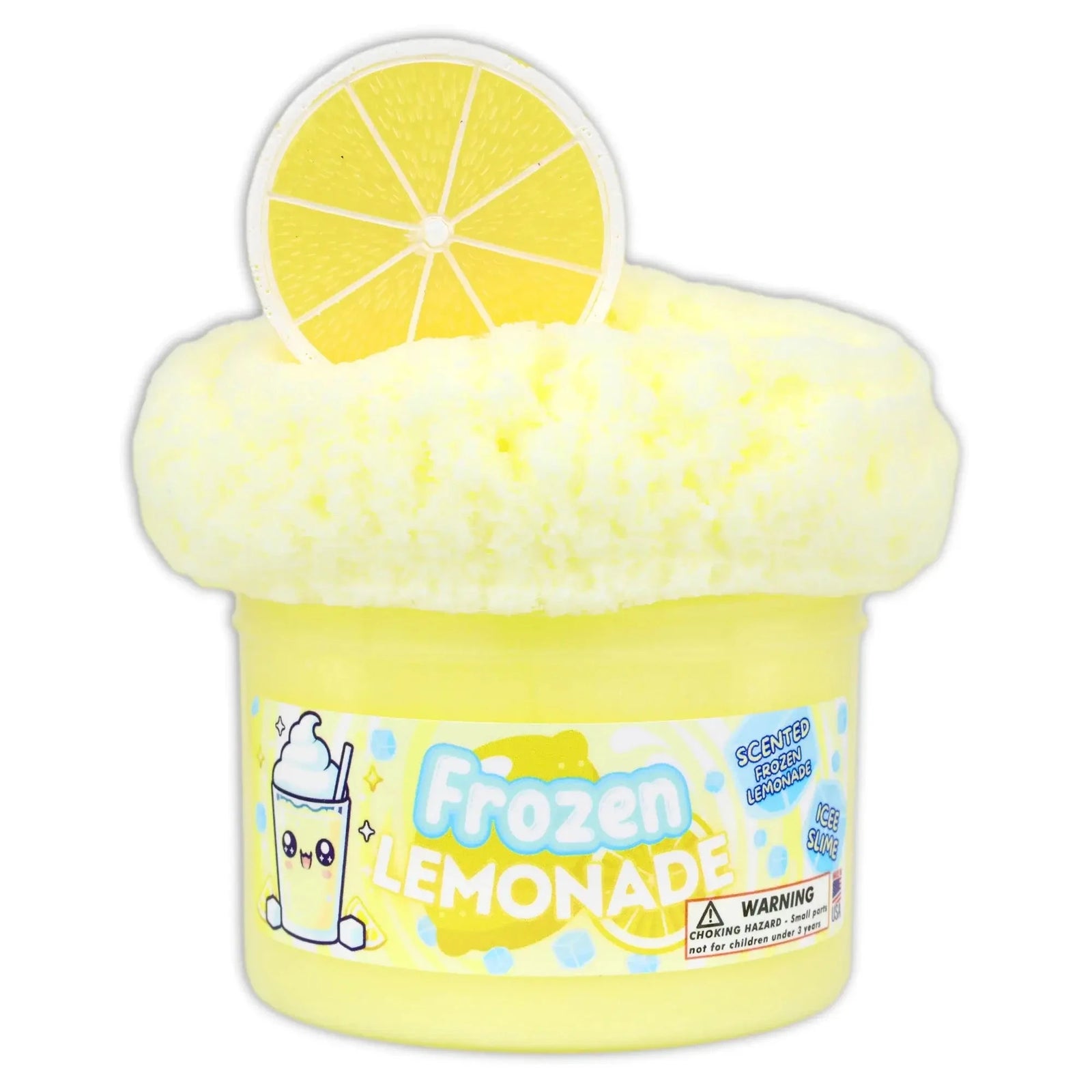 Dope Slimes Frozen Lemonade Hybrid Slime